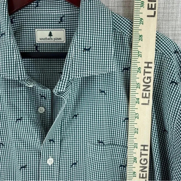 Southern Pines Shirt Mens Size XXL Long Sleeve Button Down 3100 - Picture 7 of 9